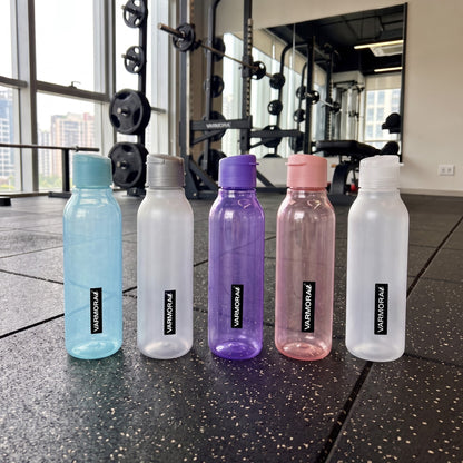 Varmora Aqua Oxy – Plastic Water Bottle, BPA Free, 100% Virgin Plastic, Leak Proof, Ideal for Daily Desk Hydration, 1 Litre.