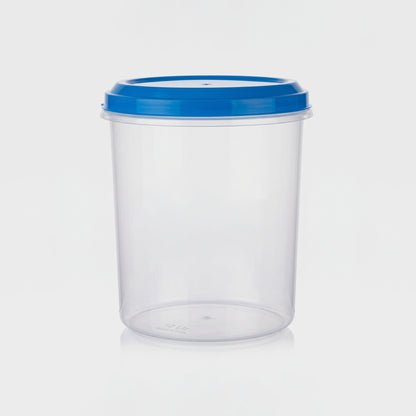 Varmora Glory - Set of 3(5,7,10 Ltr), Plastic Containers With Air-Tight Lid, For Storing Atta, Flour & Rice, Transparent Design, BPA Free 100% Food-Grade Plastic