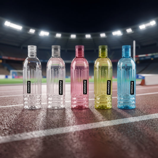 Varmora Aqua Neptune - FDA Approved BPA-Free, Crystal Clarity, Leak Proof, 1 LTR