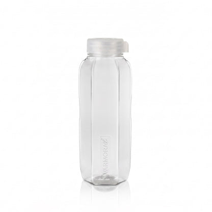 Varmora Aqua Hexaware – Plastic Water Bottle, BPA Free, 100% Virgin Plastic, Leak Proof, 1 Litre.