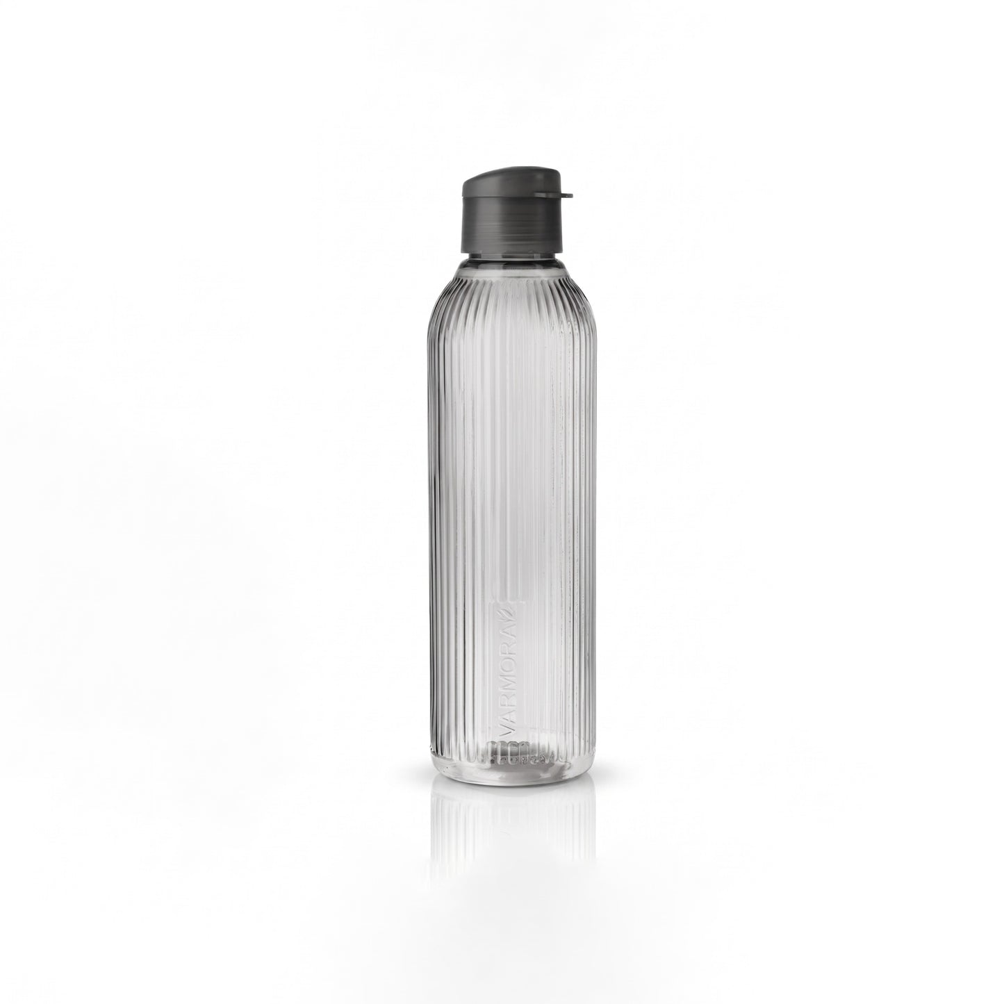 Varmora Aqua Ridge – Plastic Water Bottle, BPA Free, 100% Virgin Plastic, Leak Proof, Ideal for Daily Desk Hydration, 1 Litre.