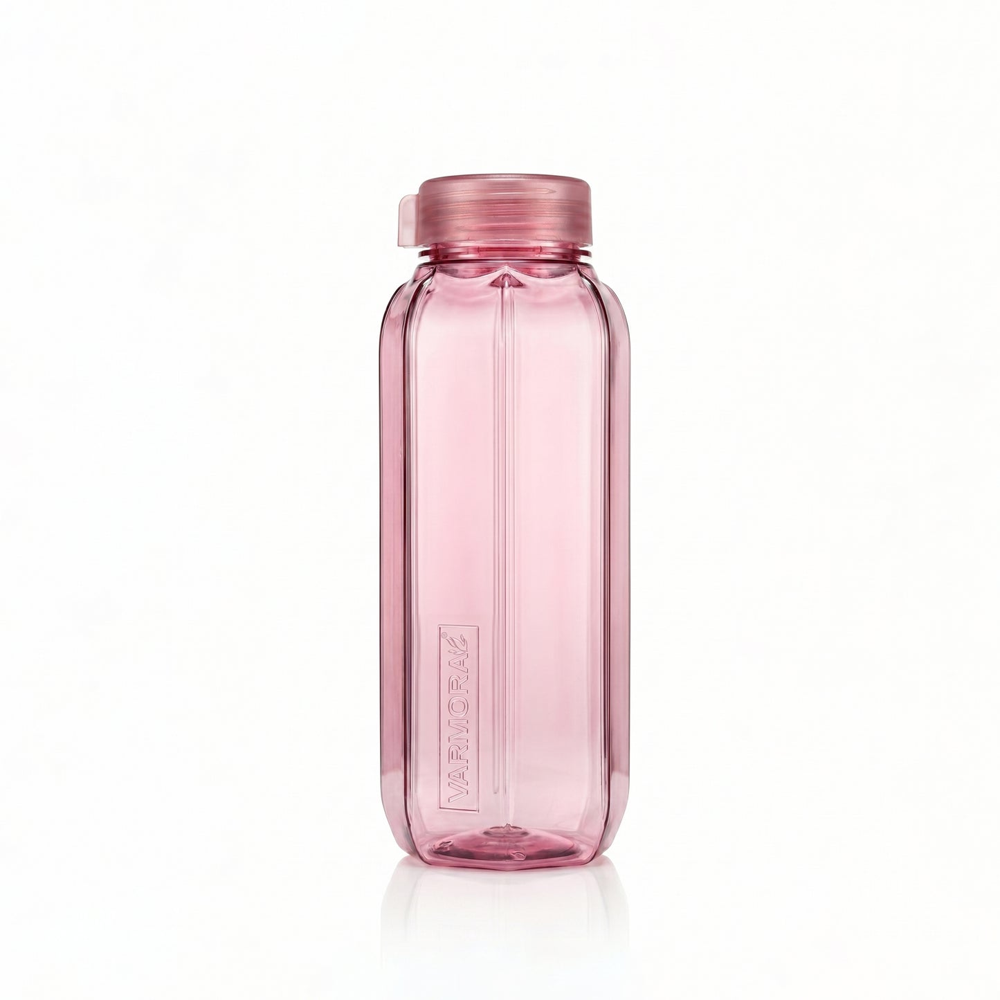 Varmora Aqua Hexaware – Plastic Water Bottle, BPA Free, 100% Virgin Plastic, Leak Proof, 1 Litre.