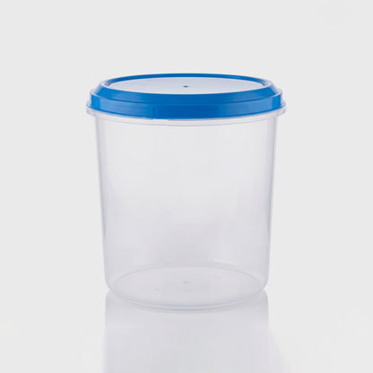 Varmora Glory - Set of 3(5,7,10 Ltr), Plastic Containers With Air-Tight Lid, For Storing Atta, Flour & Rice, Transparent Design, BPA Free 100% Food-Grade Plastic