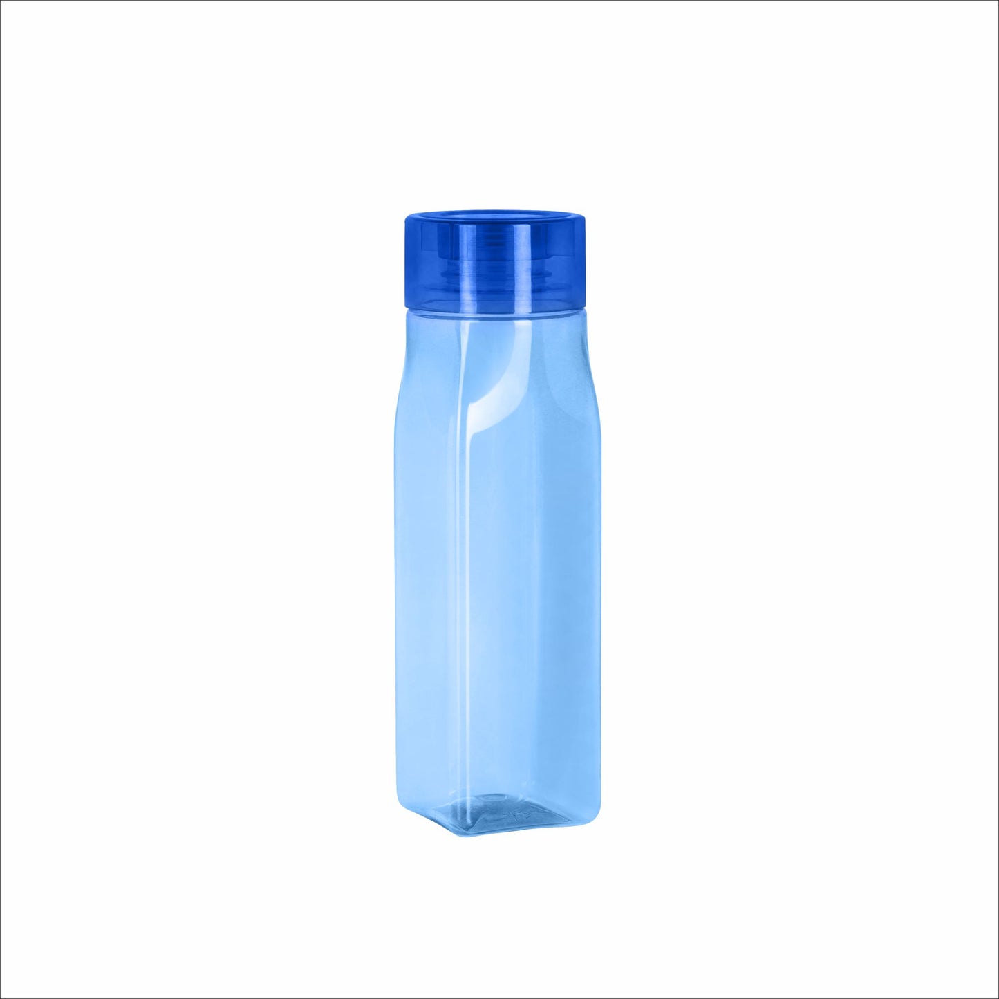 Varmora Aqua Cool Fresh - Transparent Plastic Water Bottle, BPA-Free & Food-Grade Plastic