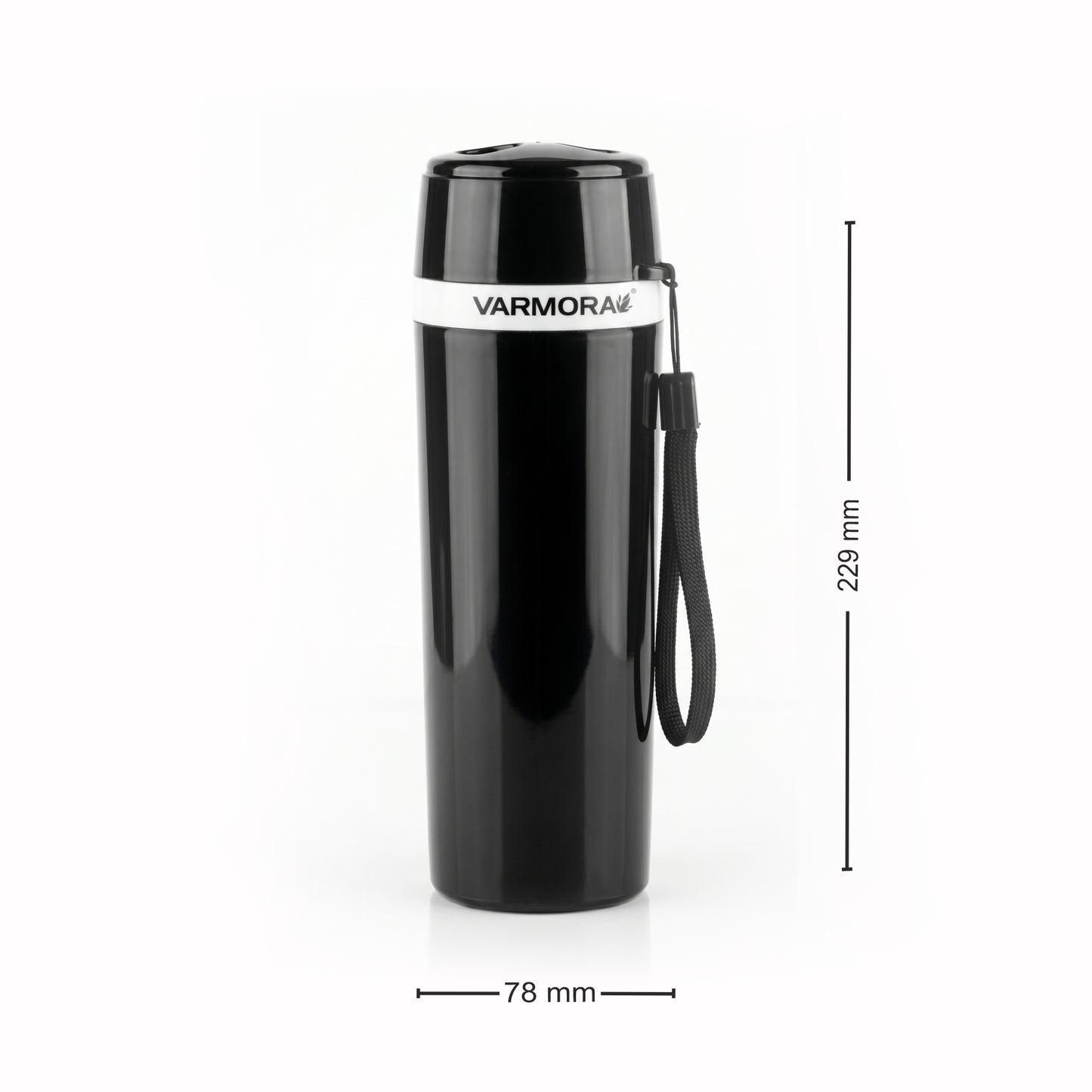 Varmora Aqua Optima 425 ml. – Insulated Water Bottle, BPA-Free, Inner Steel, Food-Grade Plastic