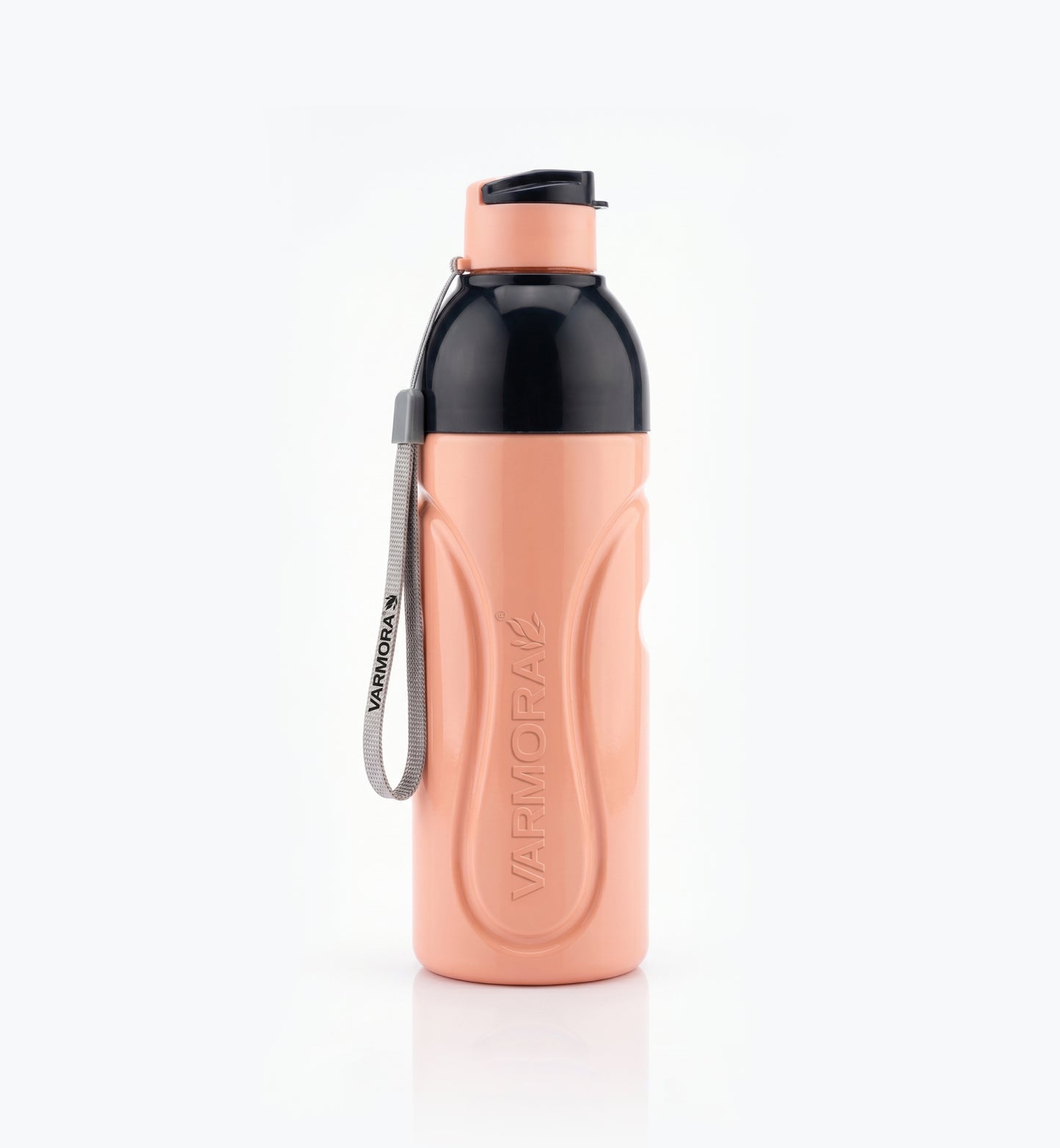 Varmora Ares - Insulated Water Bottle, Plastic Inner, 100% Virgin Plastic, warm & Cold Compatible, BPA Free