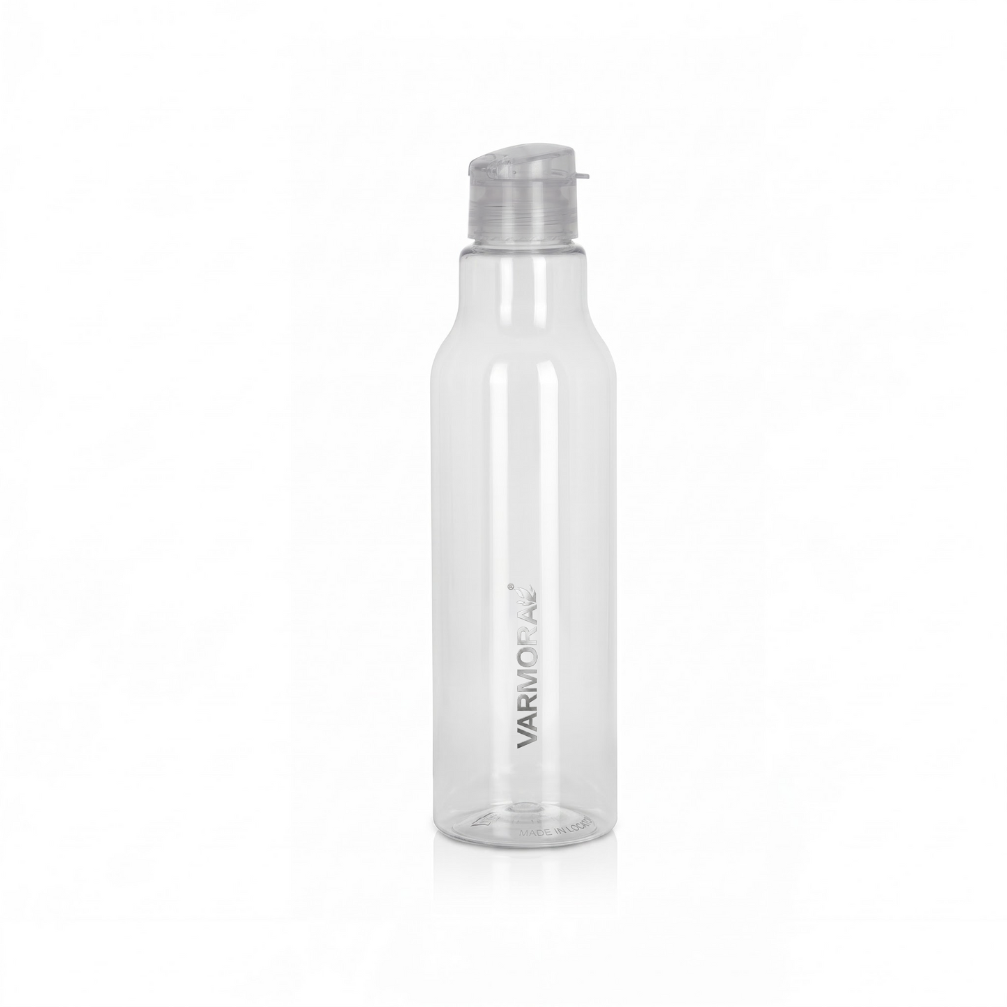 Varmora Aqua Hydro – Plastic Water Bottle, BPA Free, 100% Virgin Plastic, Leak Proof, Ideal for Daily Desk Hydration, 1 Ltr.
