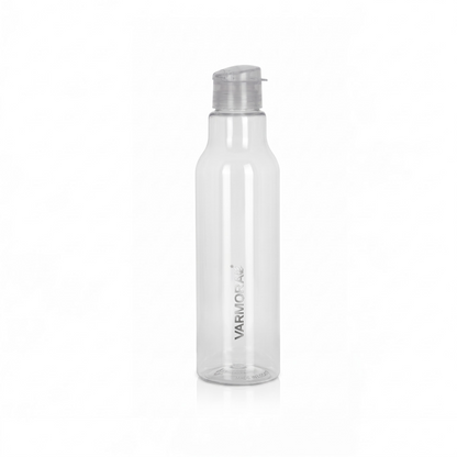 Varmora Aqua Hydro – Plastic Water Bottle, BPA Free, 100% Virgin Plastic, Leak Proof, Ideal for Daily Desk Hydration, 1 Ltr.