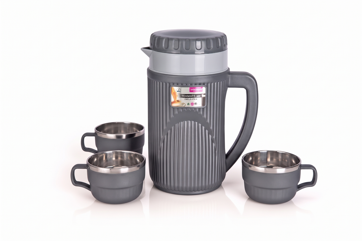 Varmora Tea Mate 1200 ml + Small Cup 3 Pcs
