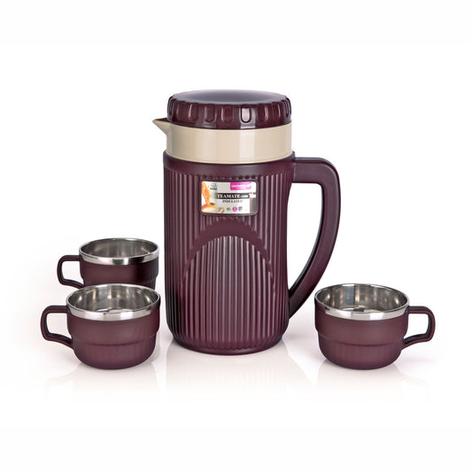 Varmora Tea Mate 1200 ml + Small Cup 3 Pcs