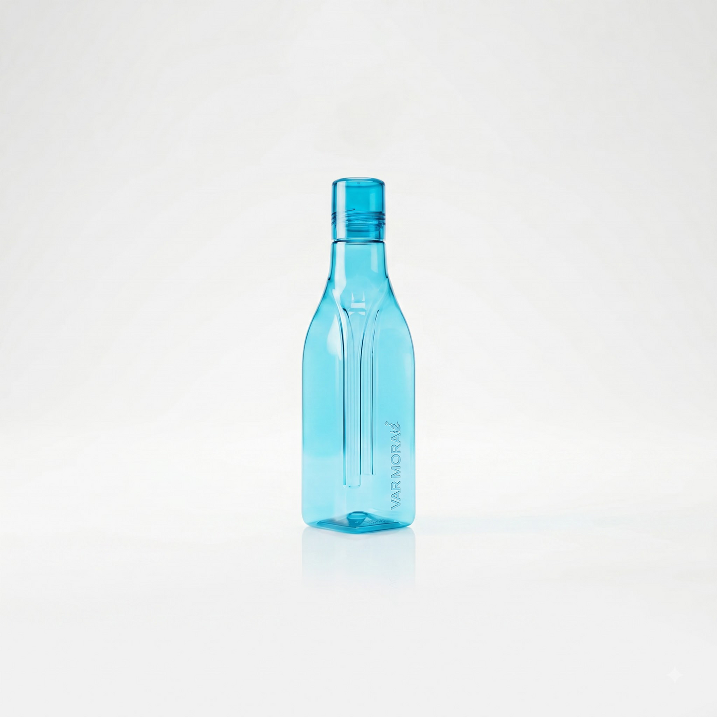 Varmora Aqua Flora – Plastic Water Bottle, BPA Free, 100% Virgin Plastic, Leak Proof, Ideal for Daily Desk Hydration, 500 ml., 750 ml., 1 Litre.