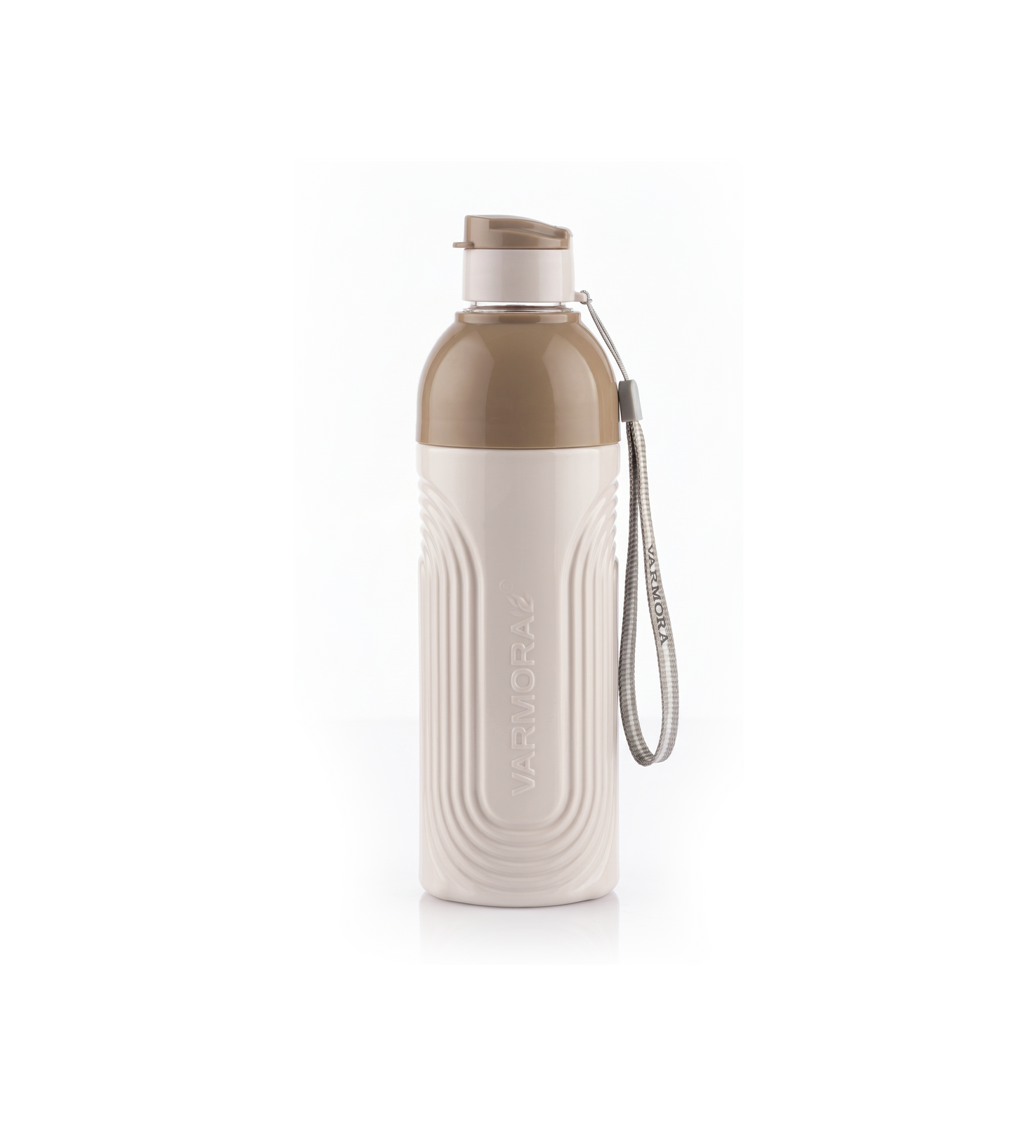 Varmora Bruce - Insulated Water Bottle, Plastic Inner, 100% Virgin Plastic, warm & Cold Compatible, BPA Free