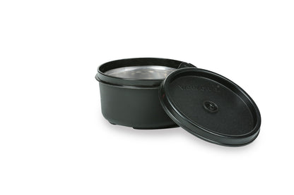 Varmora SS Magnum Bowl - Plastic Inner Steel Storage Container Range, Food-Grade & BPA-Free Plastic