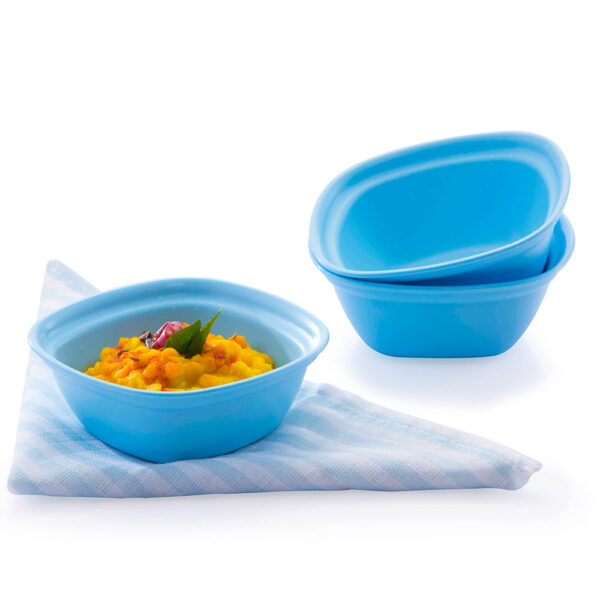 Varmora Bowl | Set of 3 | Microwave-Safe | Dishwasher Friendly | Homeware | Premium Design