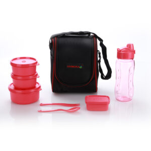 varmora Insulated Lunch Box with bottle .