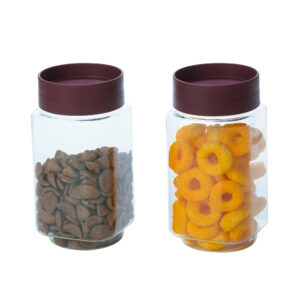 Varmora dry storage plastic containers set of 2