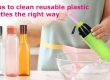 How To Clean Plastic Water Bottles?