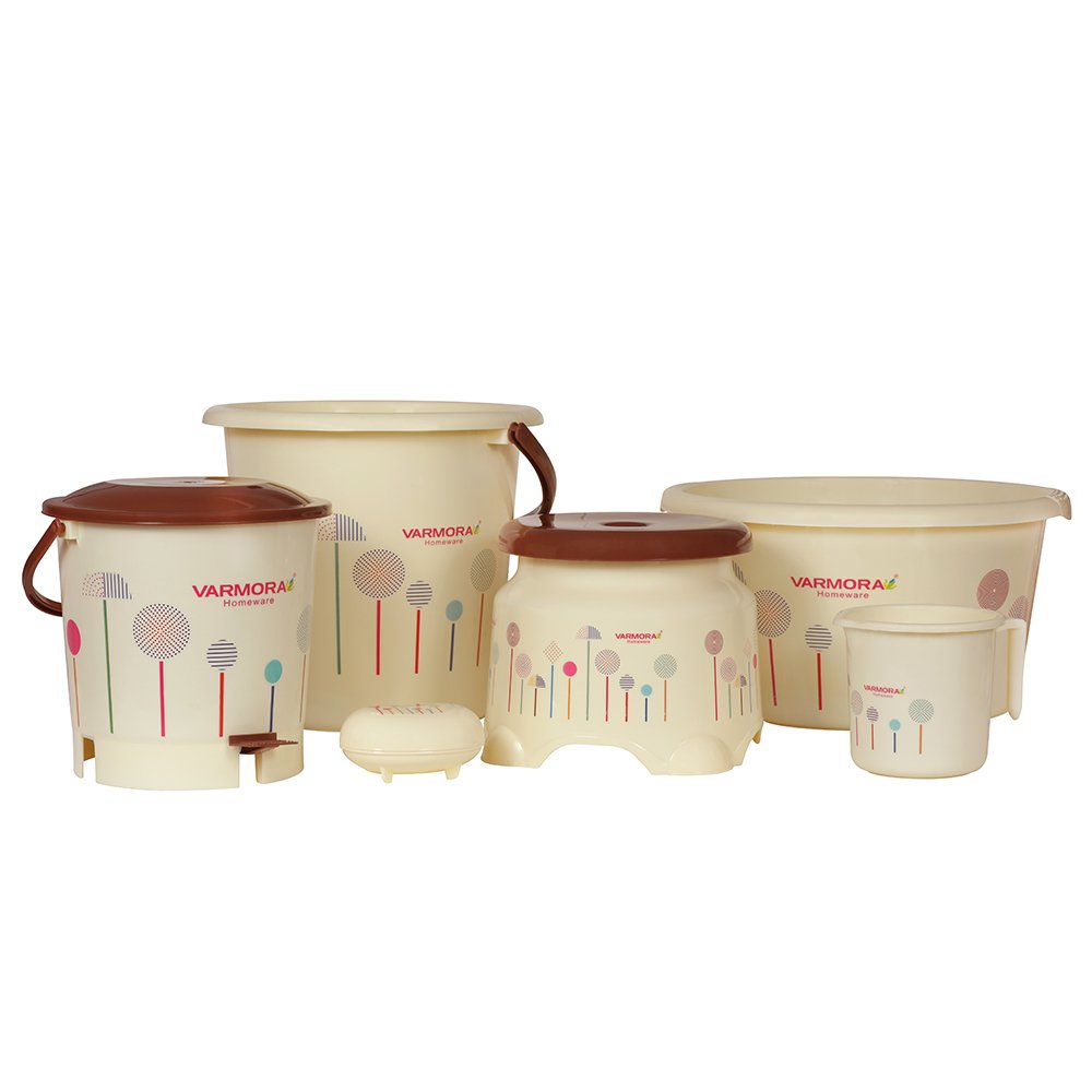 Buy Plastic Bathroom Accessories at Best Prices Varmora