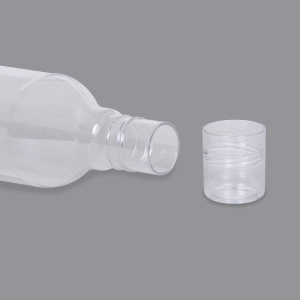 Varmora Transparent Water Bottle,1 Litre