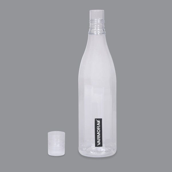 Varmora Transparent Water Bottle | 1 Lt