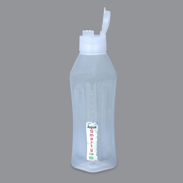 Varmora Plastic Water Bottle , transparent design