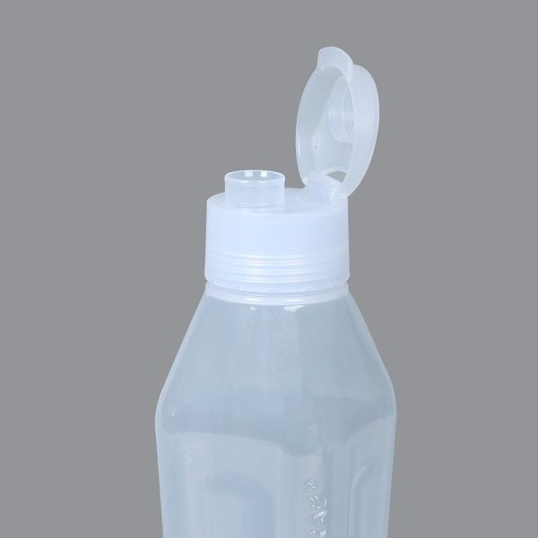 Varmora Plastic Water Bottle , transparent design