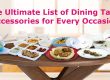 The Ultimate List of Dining Table Accessories for Every Occasion Blog Banner